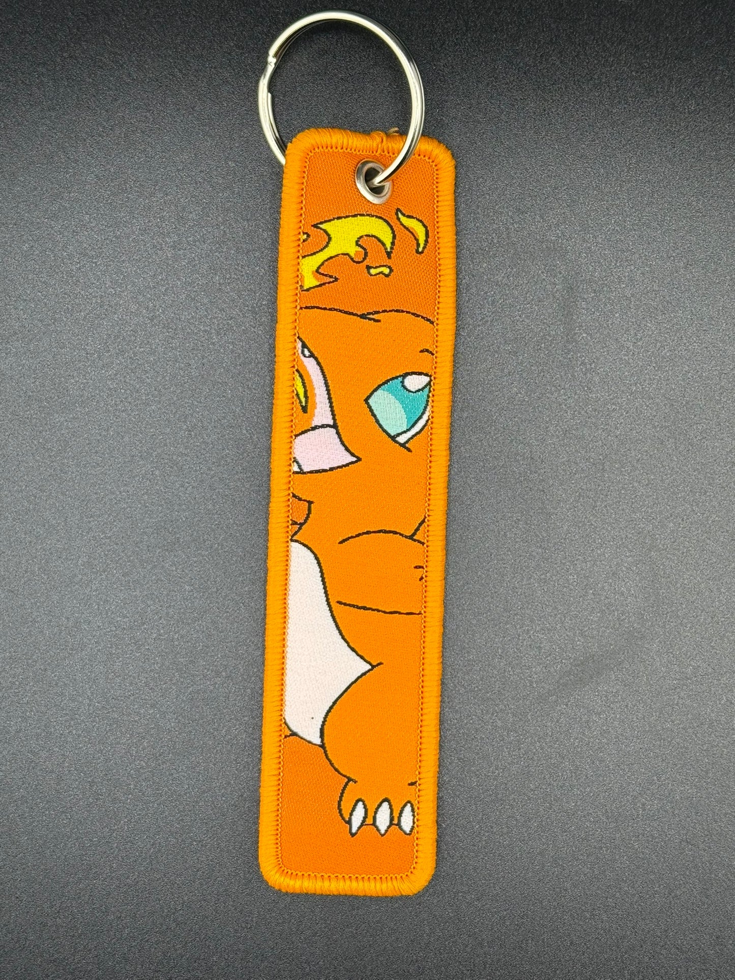Pokémon-Themed Fabric Keychain