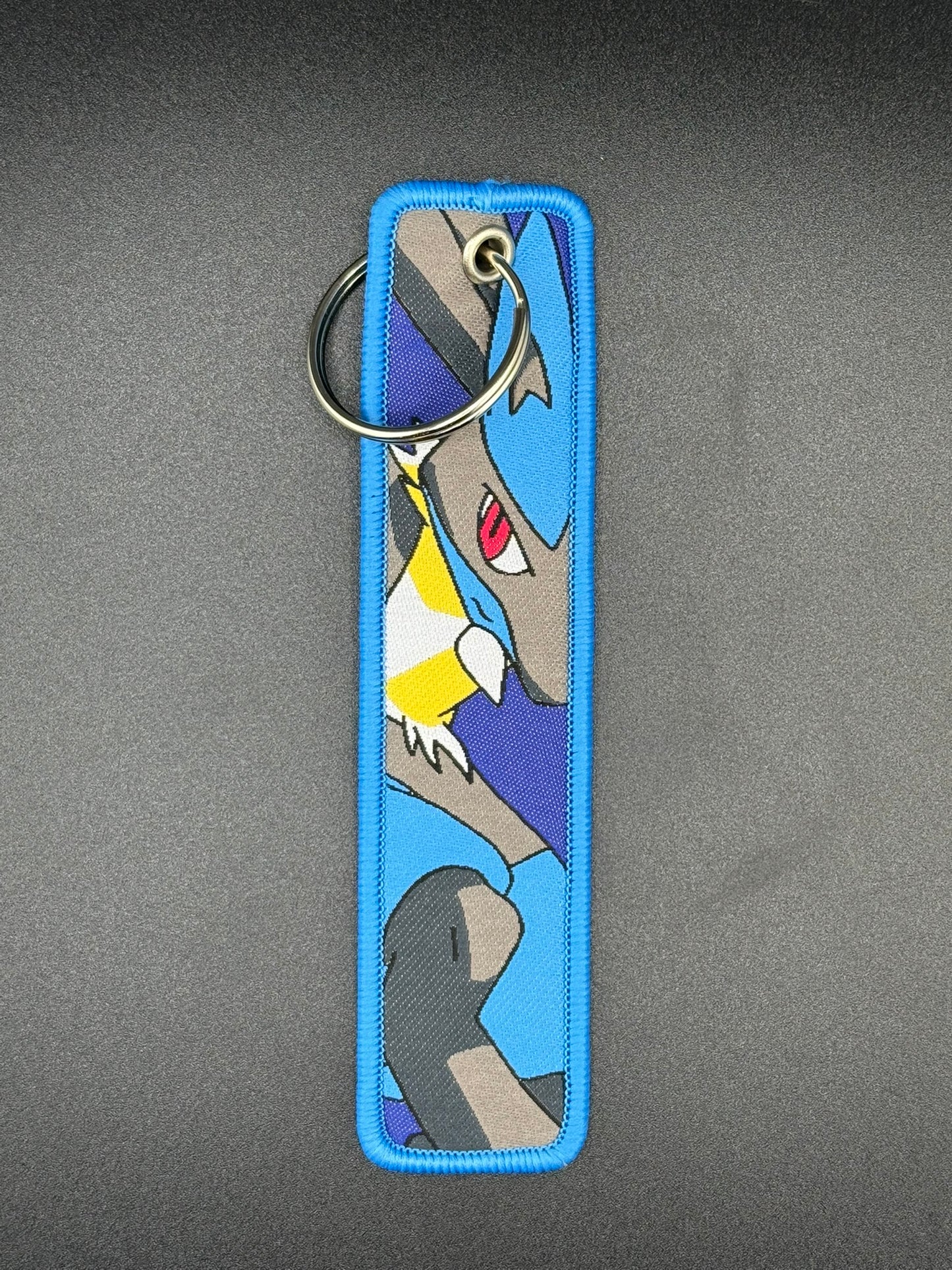 Pokémon-Themed Fabric Keychain