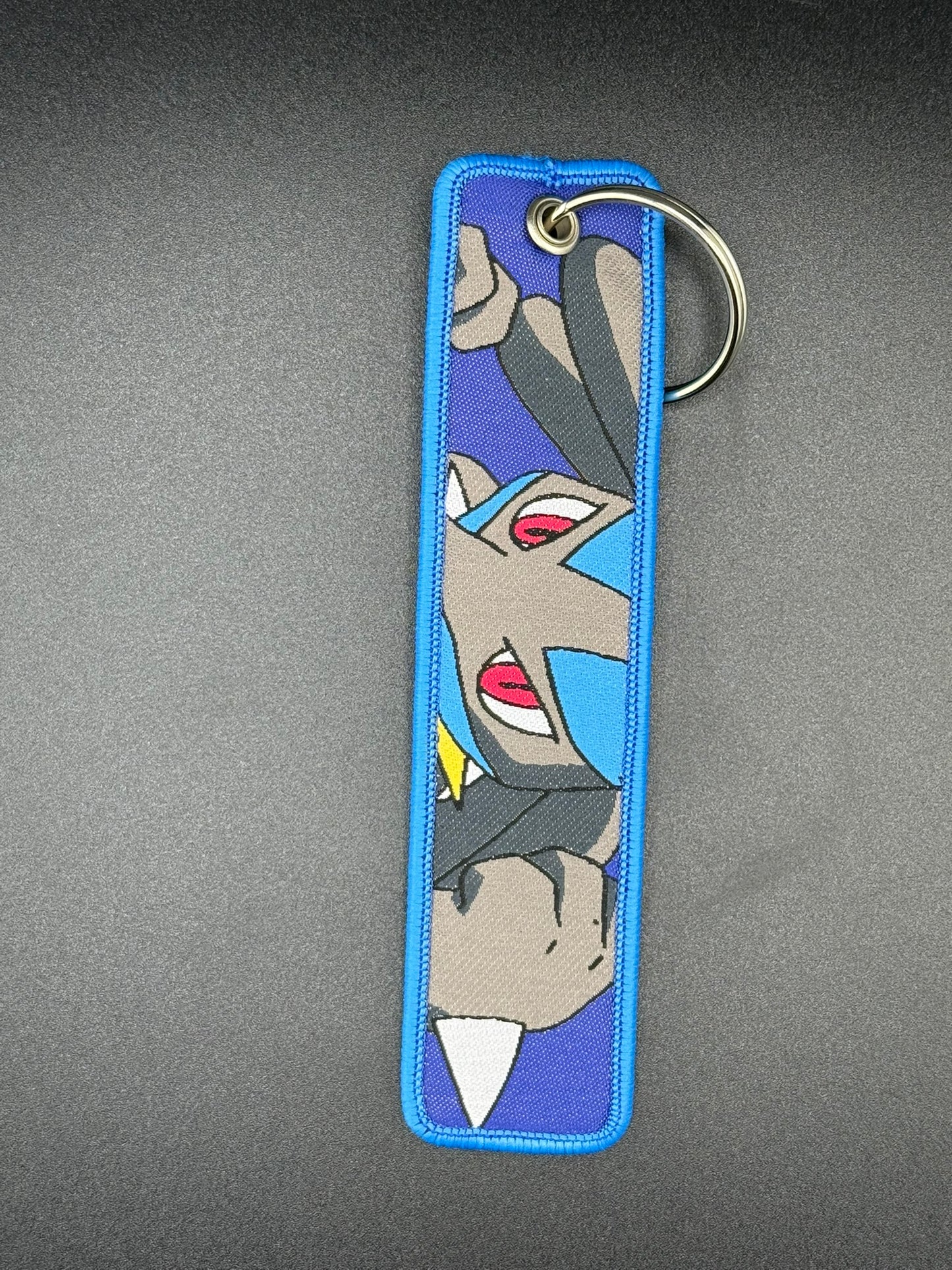 Pokémon-Themed Fabric Keychain