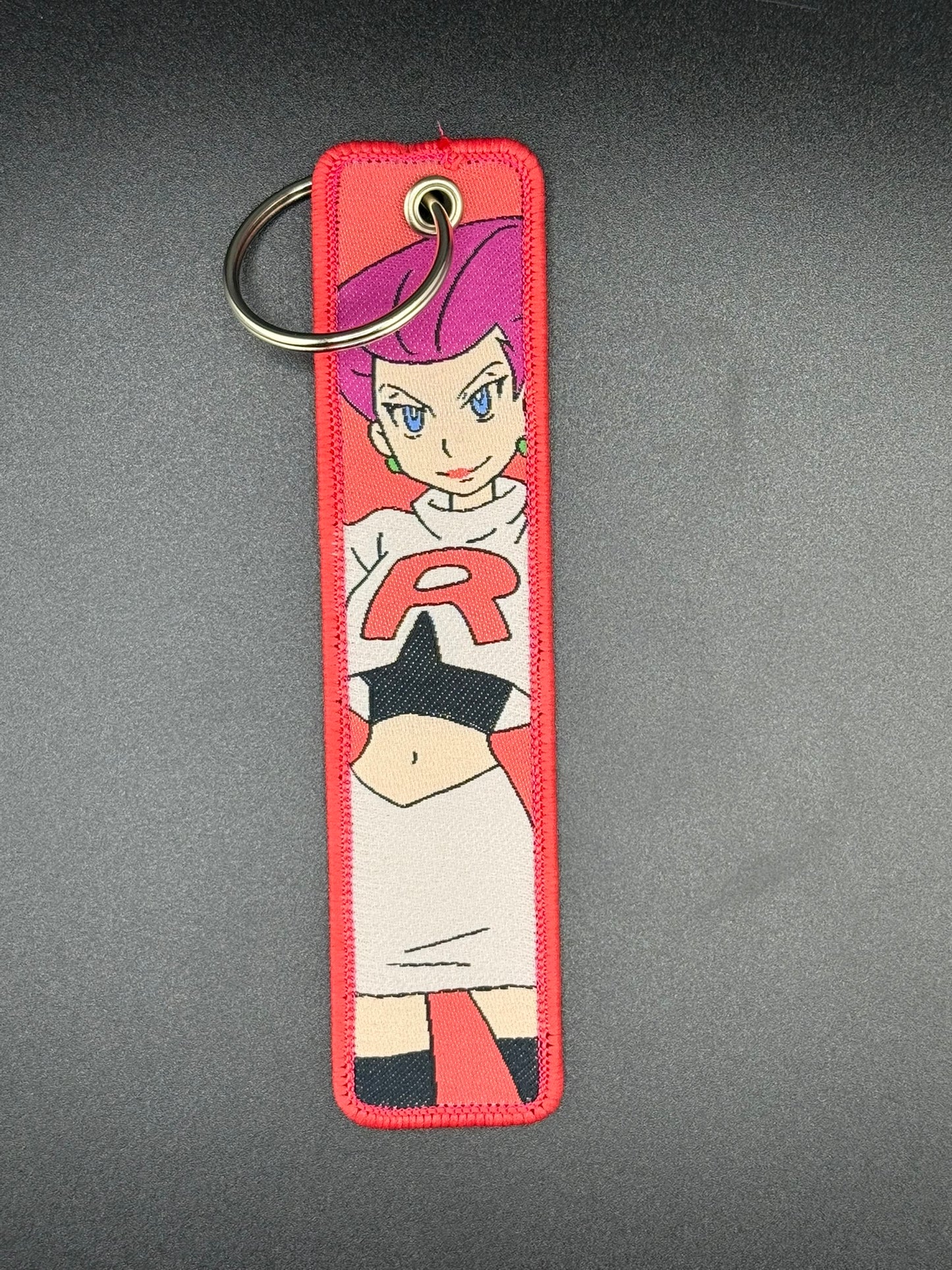 Pokémon-Themed Fabric Keychain
