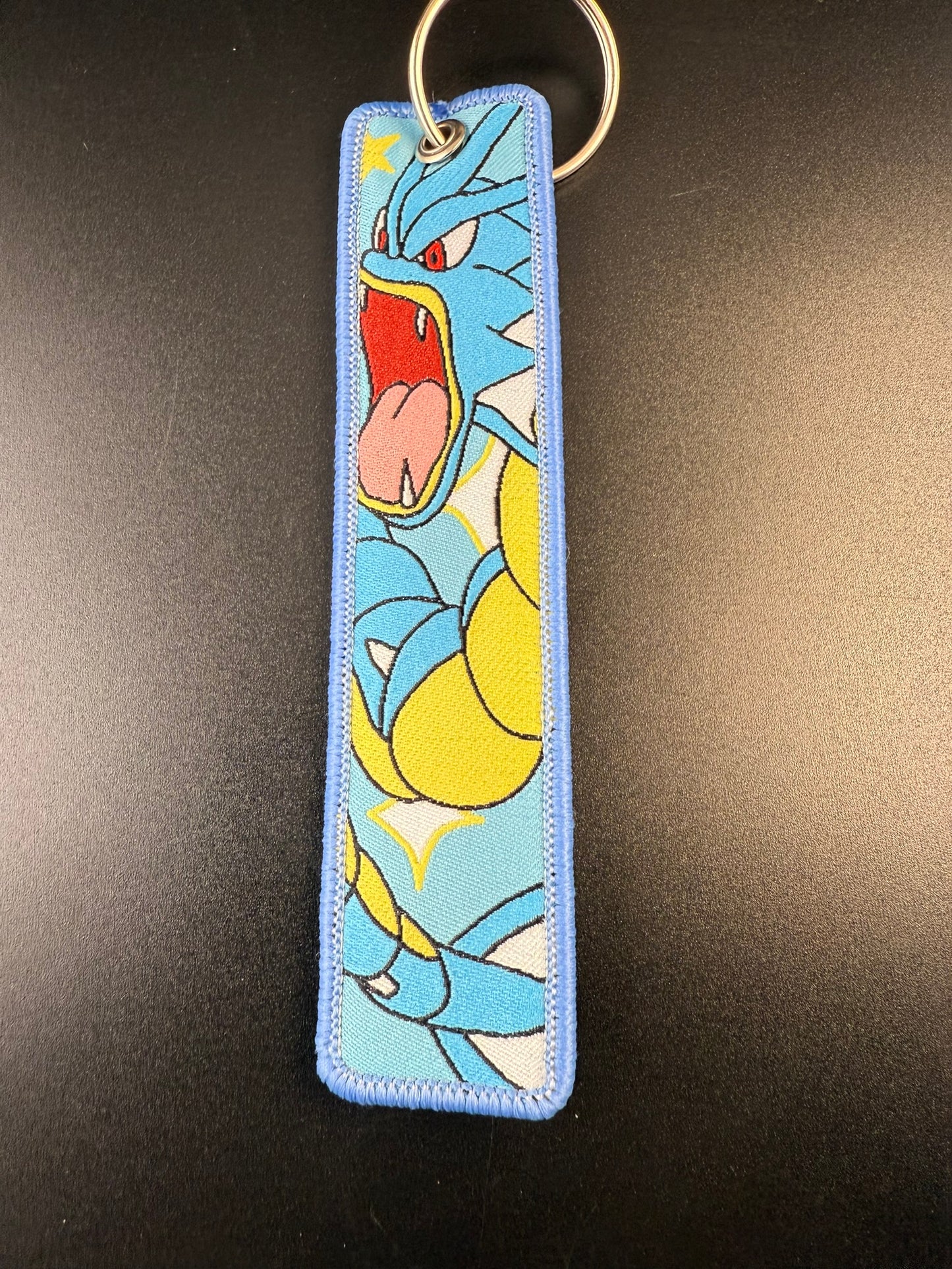 Pokémon-Themed Fabric Keychain