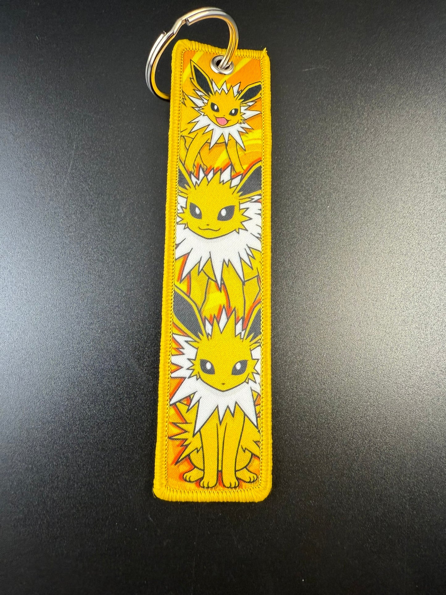 Pokémon-Themed Fabric Keychain