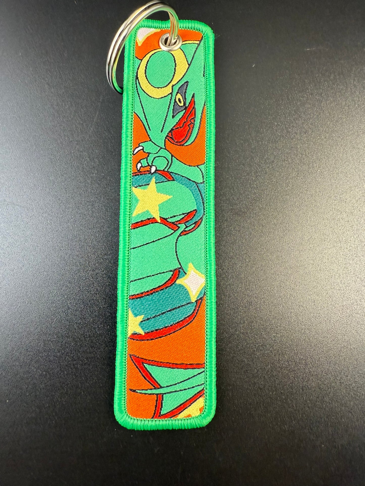 Pokémon-Themed Fabric Keychain