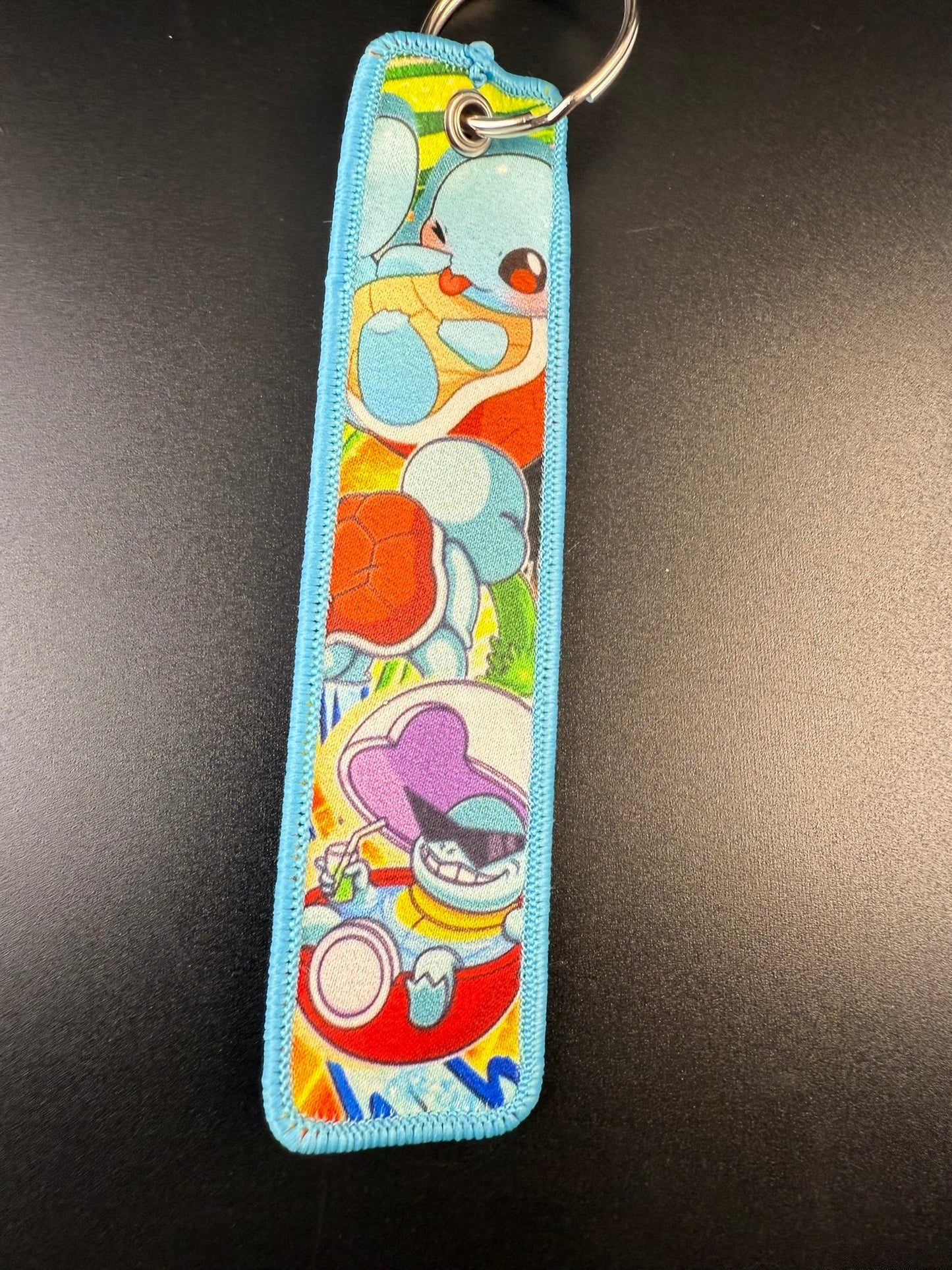 Pokémon-Themed Fabric Keychain