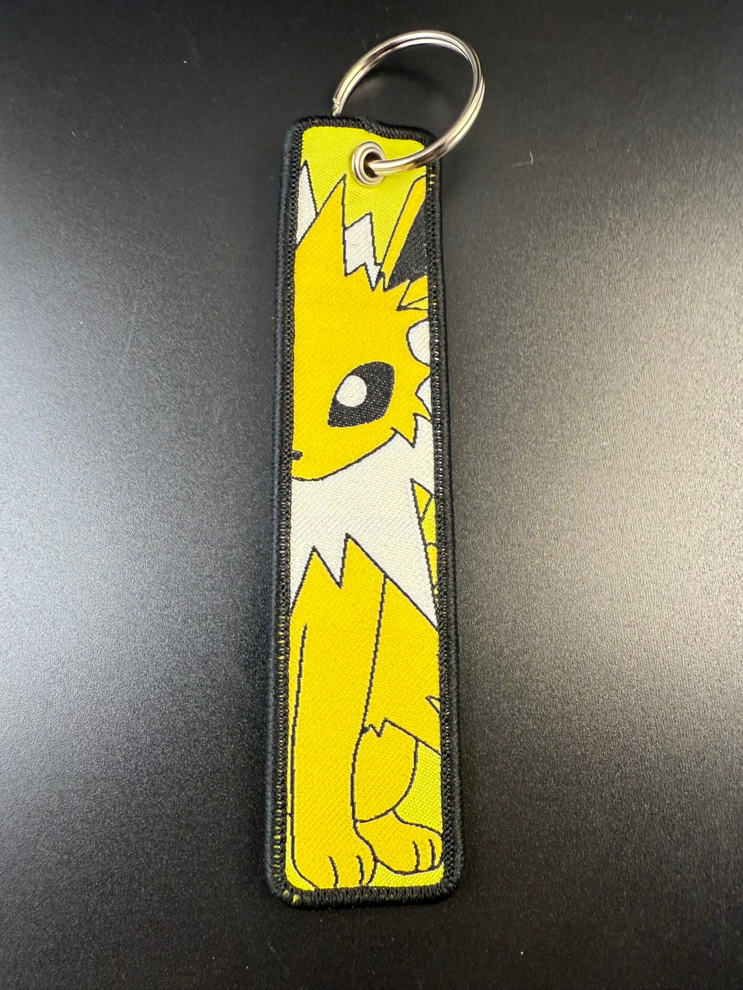 Pokémon-Themed Fabric Keychain