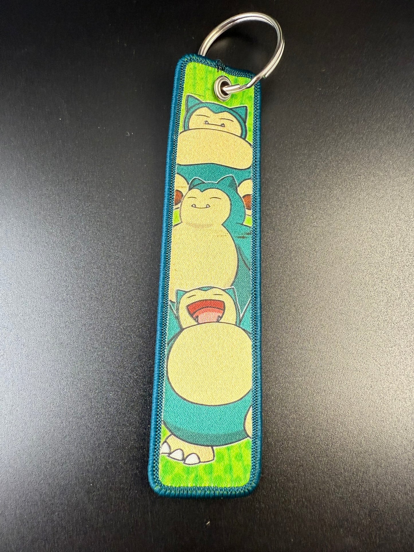 Pokémon-Themed Fabric Keychain