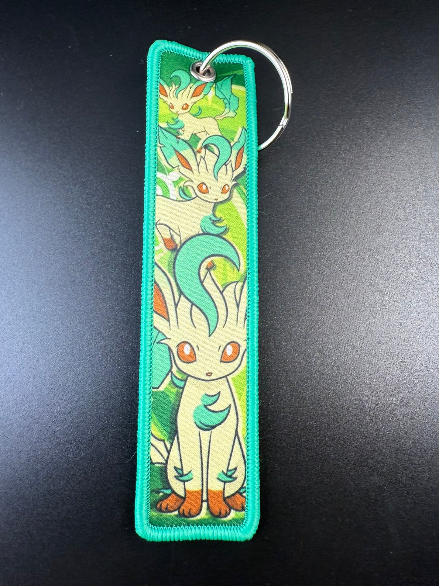Pokémon-Themed Fabric Keychain