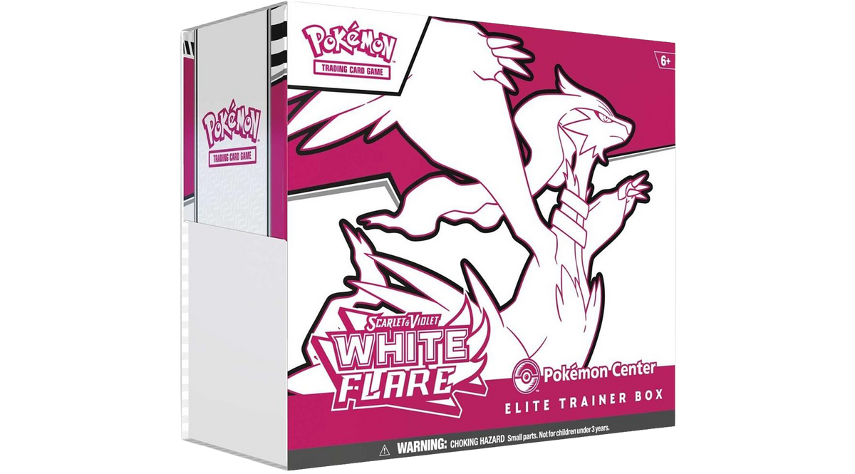 White Flare Pokemon Center Elite Trainer Box (Exclusive)