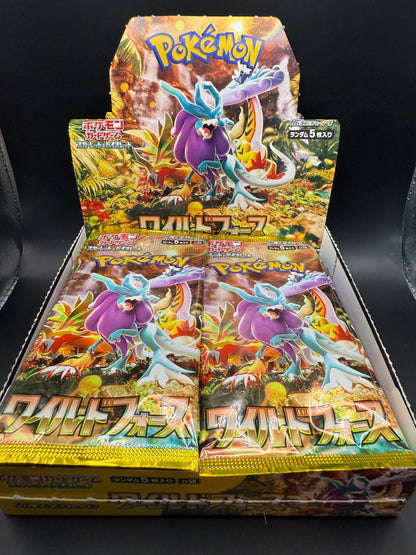 SV5k: Pokémon Wild Force Booster Pack – [Japanese]