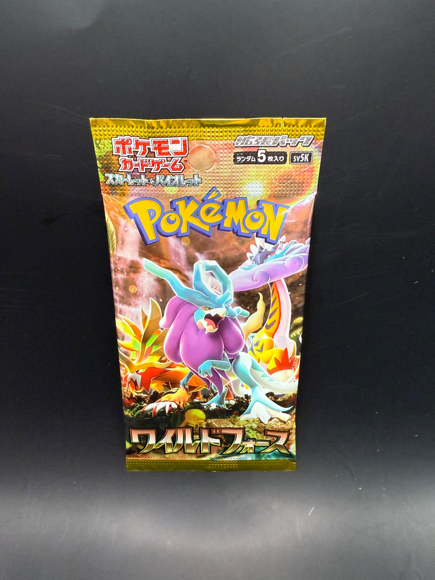 SV5k: Wild Force Booster Box – Japanese Pokémon Booster Box