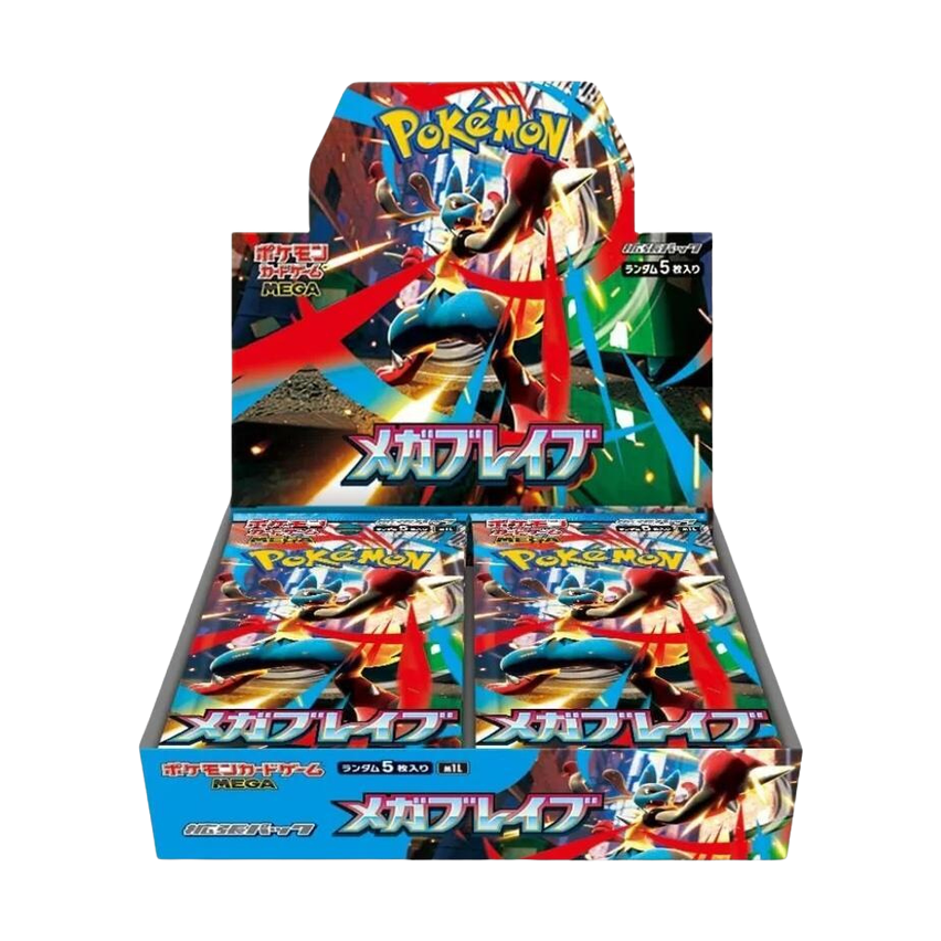 M1L: Pokémon Mega Brave Booster Box – Japanese