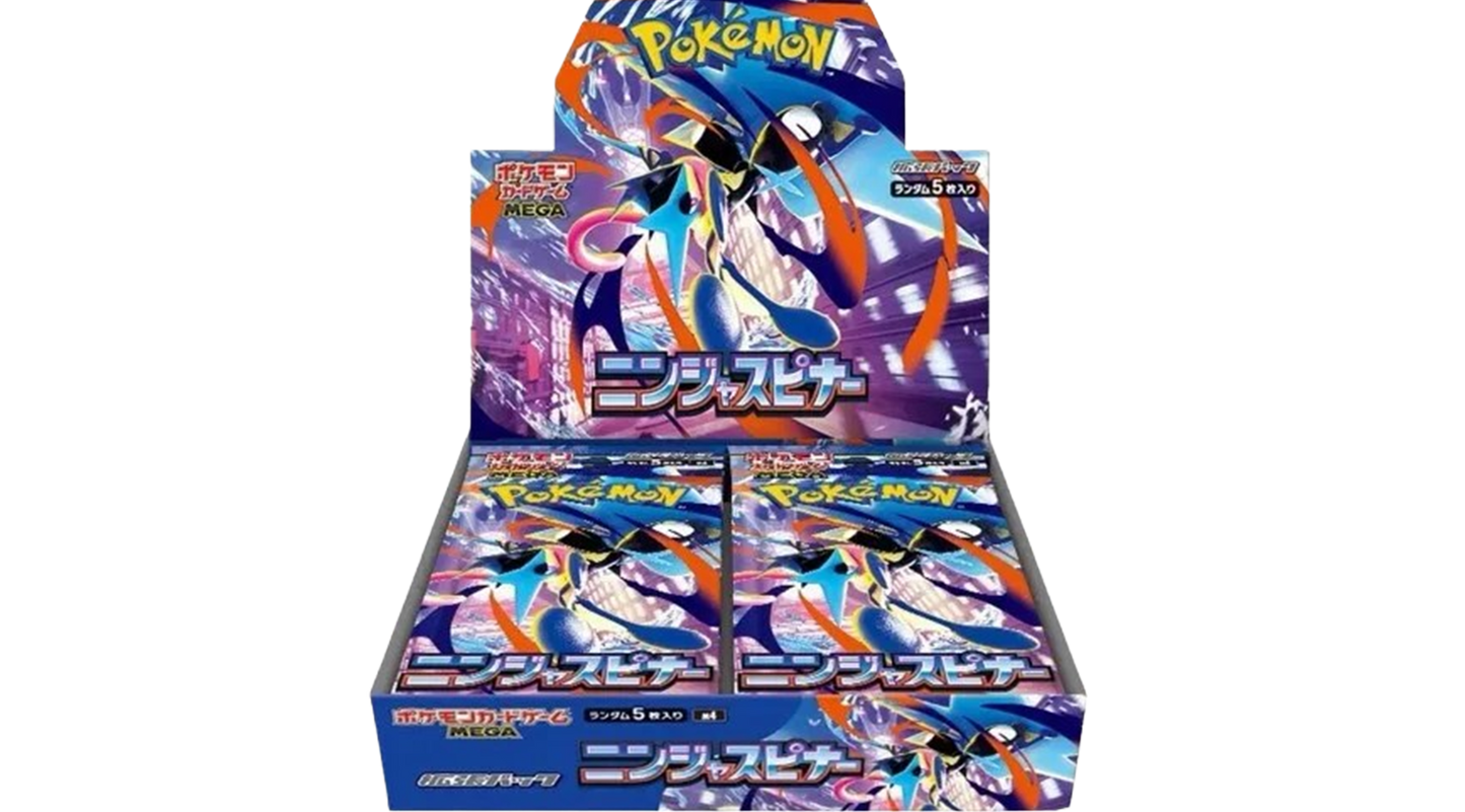M4: Pokemon Japanese Ninja Spinner Booster Box
