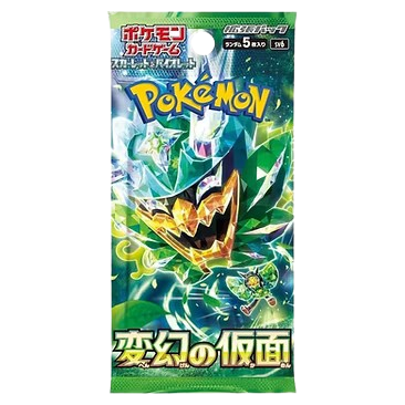 Pokémon Transformation Mask Booster Pack – [Japanese] | Pokémon trading card game pack