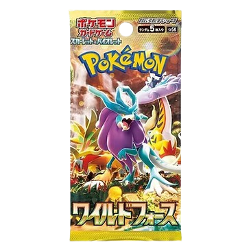 Pokémon Wild Force Booster Pack – [Japanese] | Pokémon trading card game pack 