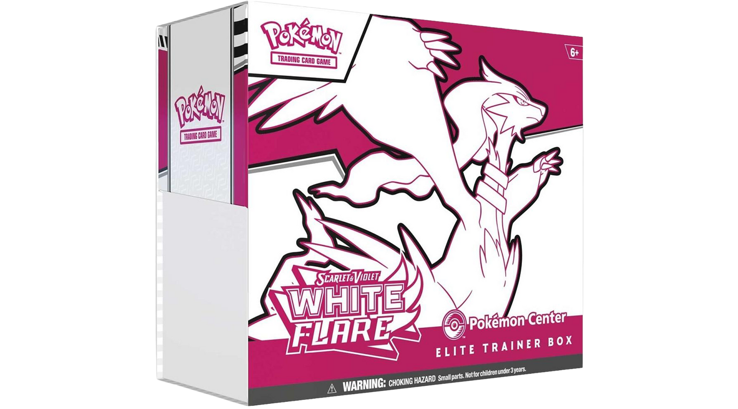White Flare Pokemon Center Elite Trainer Box (Exclusive)